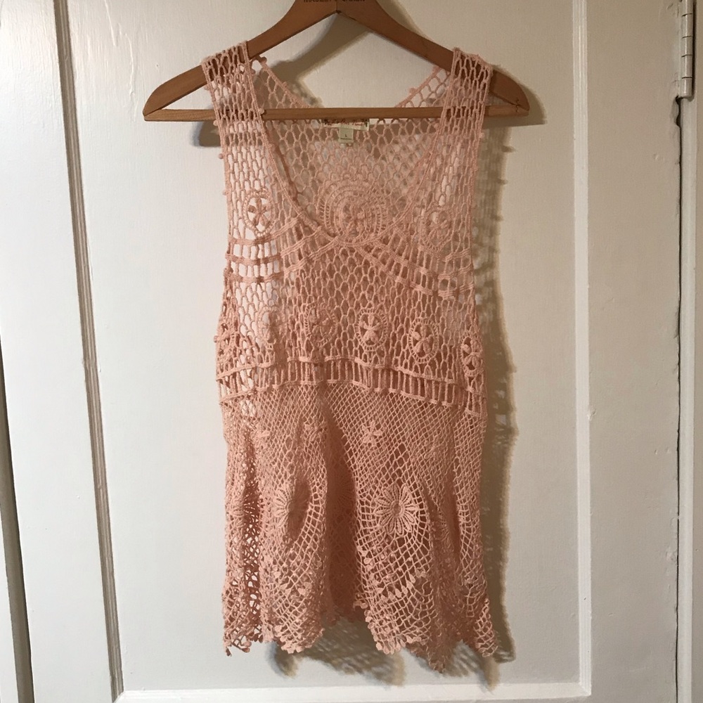 Crochet racer back top!